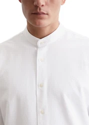 Marc O'Polo Langarmhemd Oxford Weiß/Creme