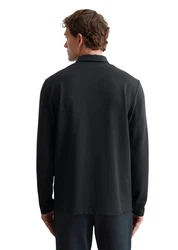 Marc O'Polo Langarm-Poloshirt Dunkelgrau/Grau/Rot/Hellblau/Khaki/Dunkelblau