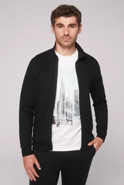 Sweatjacke mit Reiverschlusstaschen