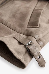 Next Fellimitatjacke Jacke mit Lammkunstfell (1-St) 