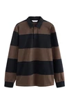 Next Rugbyshirt Braun/Dunkelgrün/Dunkelbraun/Khaki/Beige Next Rugbyshirt Braun/Dunkelgrün/Dunkelbraun/Khaki/Beige