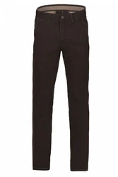 Club of Comfort Chinohose Garvey Khaki/Dunkelbraun/Braun