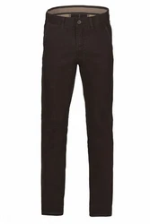 Club of Comfort Chinohose Garvey Khaki/Dunkelbraun/Braun