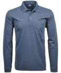 RAGMAN Shirt uni regular fit Blau/Dunkelblau/Hellblau/Grau