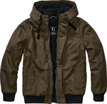 Brandit Winterjacke Essential Jacket Dunkelgrün/Khaki/Braun