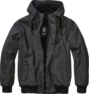 Brandit Winterjacke Essential Jacket Grau/Dunkelgrün/Dunkelgrau/Khaki/Braun