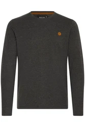Indicode Longsleeve IDPhillo Dunkelgrau/Grau/Khaki/Dunkelgrün