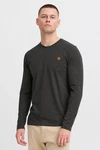 Indicode Longsleeve IDPhillo Dunkelgrau/Grau/Khaki/Dunkelgrün
