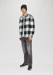 QS Langarmhemd Relaxed Fit Braun/Hellblau/Weiß/Rot/Hellgrau/Schwarz