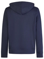 MUSTANG Kapuzenpullover Printed Hoodie Bennet Regular Fit Streetware Sweatshirt Dunkelblau/Lila/Blau
