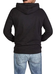 MUSTANG Kapuzenpullover Printed Hoodie Bennet Regular Fit Streetware Sweatshirt Rot/Braun/Schwarz