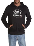 MUSTANG Kapuzenpullover Printed Hoodie Bennet Regular Fit Streetware Sweatshirt Rot/Braun/Schwarz