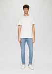 s.Oliver Stoffhose Jeans Nelio Weiß/Creme
