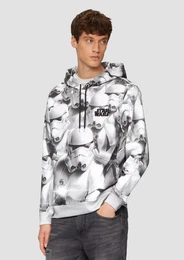 Sweatshirt Hoodie mit Starwars-Artwork Artwork