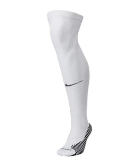 Nike Fußballstutzen Matchfit OTC Knee High Stutzenstrumpf Weiß/Grau