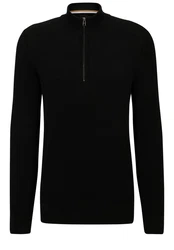 BOSS Strickpullover Ebrando-P Schwarz