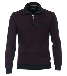 CASAMODA Sweat Troyer Langarm mit Reißverschluss 413572800