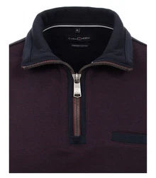 CASAMODA Sweat Troyer Langarm mit Reißverschluss 413572800