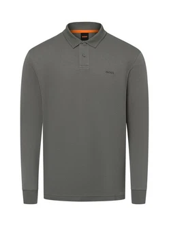 BOSS Poloshirt Herren PE-INTERLOCK Dunkelgrün/Khaki/Hellgrau/Dunkelgrau/Grün/Grau