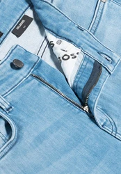 BOSS 5-Pocket-Jeans P-Delaware Hellblau/Blau