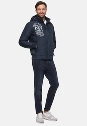CAMP DAVID Steppjacke Dunkelblau