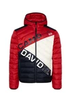 CAMP DAVID Steppjacke (1-St) Rot/Dunkelrot