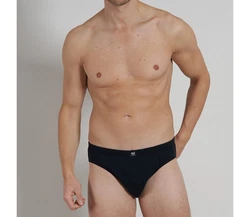 CECEBA Slip mit Komfortbund im 5er Pack Schwarz