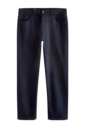 Next Straight Jeans Classic Straight Fit Jeans mit Stretch Dunkelblau/Blau