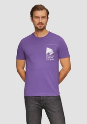 s.Oliver T-Shirt Fliederfarben