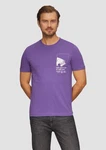 s.Oliver T-Shirt Fliederfarben