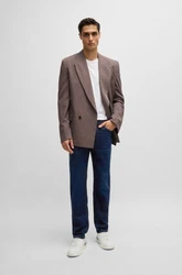 BOSS 5-Pocket-Jeans H-Re.Maine Dunkelblau
