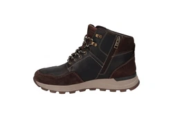 camel active Herren Stiefelette Schnürboots Schnürstiefel Braun/Dunkelbraun/Dunkelrot
