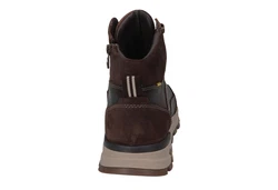 camel active Herren Stiefelette Schnürboots Schnürstiefel Braun/Dunkelbraun/Dunkelrot