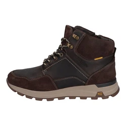 camel active Herren Stiefelette Schnürboots Schnürstiefel Braun/Dunkelbraun/Dunkelrot