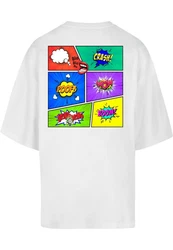 Merchcode T-Shirt Book Comic Huge Tee Grau/Weiß/Schwarz