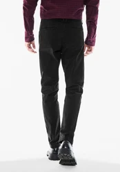 STREET ONE MEN Chinohose Schwarz/Bordeaux/Dunkelrot/Lila