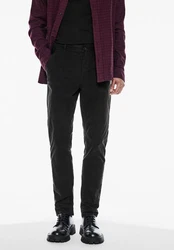 STREET ONE MEN Chinohose Schwarz/Bordeaux/Dunkelrot/Lila