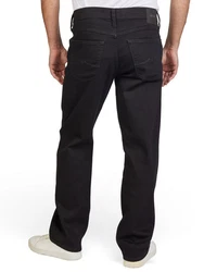 MUSTANG Straight Jeans Herren Regular Fit Denim Hose Schwarz