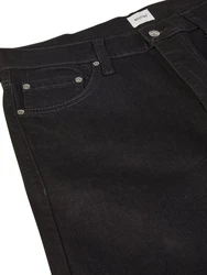 MUSTANG Straight Jeans Herren Regular Fit Denim Hose Schwarz
