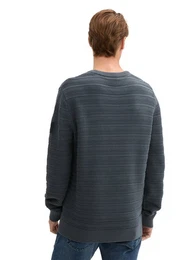 Strickpullover Crewneck Strickpullover aus Baumwolle