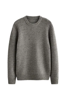 Next Rundhalspullover Regular Fit