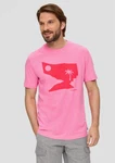 s.Oliver T-Shirt Kurzarmshirt Rosa