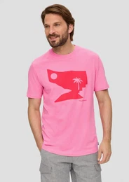 Kurzarmshirt T-Shirt mit Frontprint