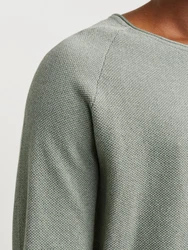 Jack & Jones Rundhalspullover JJEHILL KNIT CREW NECK NOOS Dunkelgrün/Grün/Hellgrün/Khaki