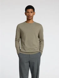 SELECTED HOMME Rundhalspullover Berg 
