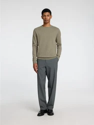 SELECTED HOMME Rundhalspullover Berg 