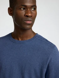 SELECTED HOMME Rundhalspullover Berg 
