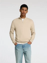 SELECTED HOMME Rundhalspullover Berg 