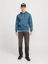 Jack & Jones Sweatshirt JJEStar saphir/weiß