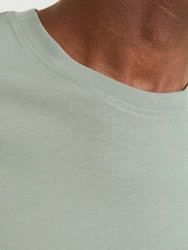 JACK & JONES T-Shirt JJEstar Dunkelgrün/Grün/Hellgrün